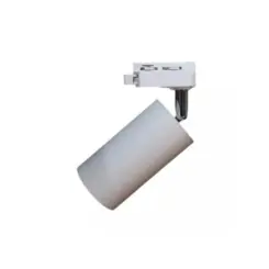 Luminaria Spot Ar11 Para Trilho Base Gu10 Corpo Alumnio Branco Luminatti