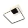 Arandela Plafon Blocchi 23W Led Preto E Branco 3000K Orluce