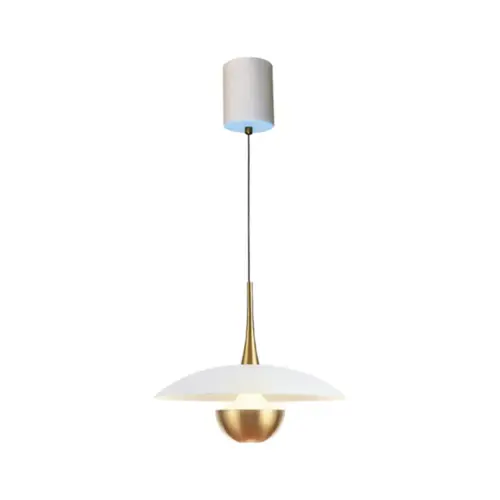 Pendente Eva 10W Led Branco/Cobre 3000K Orluce