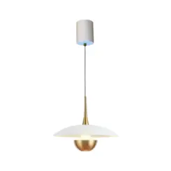 Pendente Eva 10W Led Branco/Cobre 3000K Orluce