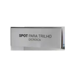 Luminaria Spot Ar70 Para Trilho Base Gu10 Corpo Alumnio Branco Luminatti