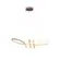 Pendente Cablata 36W Led Rose Gold 3000K Or1820 Orluce