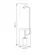 Coluna Scope 1Xgu10 Preto Base Marmore Orluce