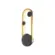 Arandela Fratelli 15W Led Preto/Dourado 3000k Orluce