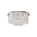 Plafon Matita 9Xg9 OR1778 Cromado Transparente 60cm Orluce