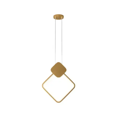 Pendente King l 13W Led Dourado 3000K OR1759 Dourado Orluce
