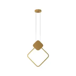 Pendente King l 13W Led Dourado 3000K OR1759 Dourado Orluce