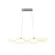 Pendente Twist Led 30W 3500K Cromado Orluce