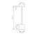 Abajur Nine 3W Led Dourado 3000K Orluce
