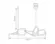 Pendente D'aria 95W Led Dourado 3000K Orluce