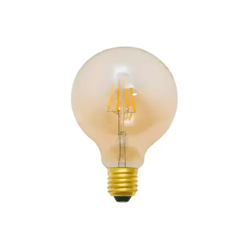 Lampada Led Bulbo Led Filamento 4W Ambar Bivolt Luminatti