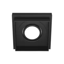 Spot No Frame Recuado Quadrado Mr16 Preto Luminatti