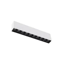 Luminaria De Led 10 Spots De Sobrepor 20W 3000 Branco Luminatti