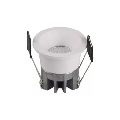 Spot Hub Led Recuado Redondo 3W 3000K 127/22 Branco Luminatti