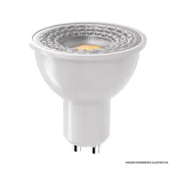 Lampada Led Dicroica Par16 GU10 6W 3000K Bivolt Luminatti