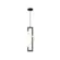 Pendente Cavutti 20W Led Preto Fosco 3000K Orluce