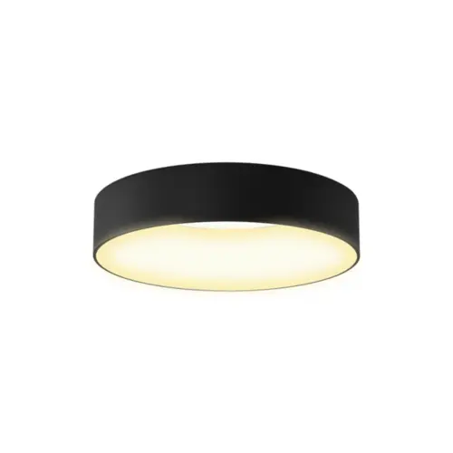 Plafon Pienno 15W Led Preto 3000K Orluce