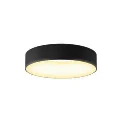 Plafon Pienno 15W Led Preto 3000K Orluce