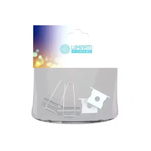 Kit Fixacao E Acabamento Branco Perfil Embutir Luminatti